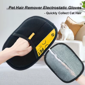 DuoCare Pet Hair Remover Glove with Lint Roller